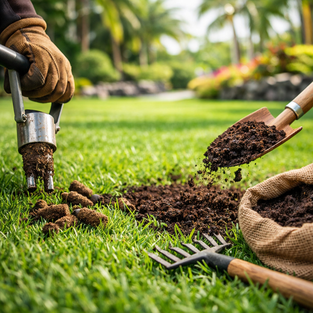 Aina Landscaping professional lawn care and turf management services in Kailua-Kona